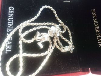 Silver Mickey mouse.925 necklace 10gram