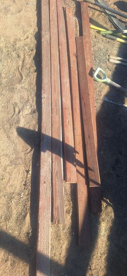 Wood boards plus landscape edging border take all