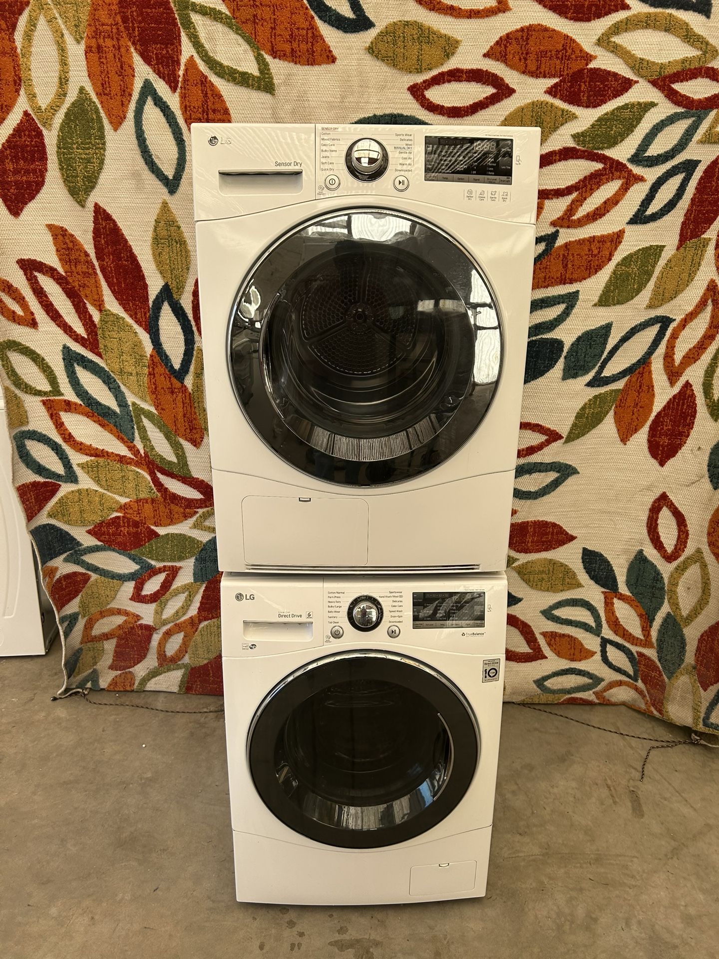 LG 24” Washer And Dryer Laundry