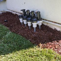 Irrigation System And Sod Installation