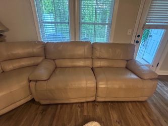 Leather Sectional