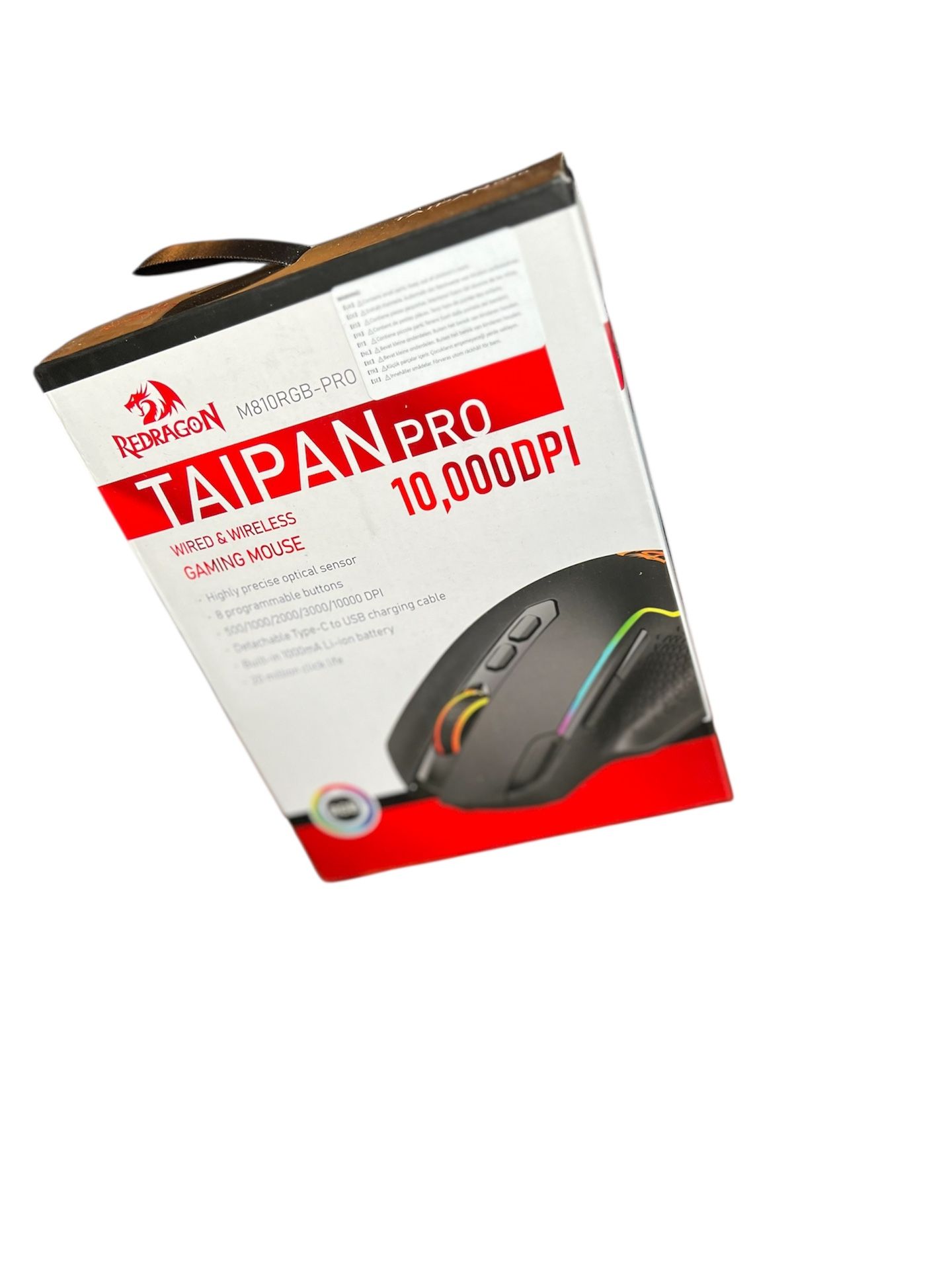 TAIPAN PRO WIRED & WIRELESS GAMING MOUSE 10,000