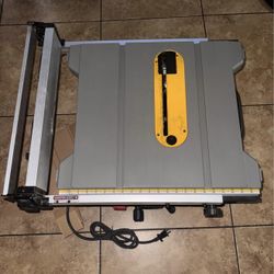 DeWalt 15 Amp Corded 8-1/4 in. Compact Portable Jobsite Tablesaw