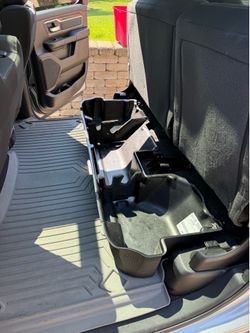 Dodge Ram under seat storage