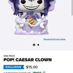 Caesar Clown Funko ( Sold Out 🚨)