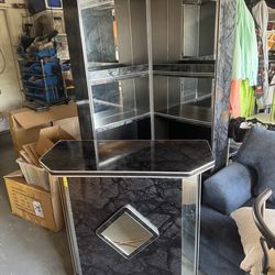 Bar with two Barstools