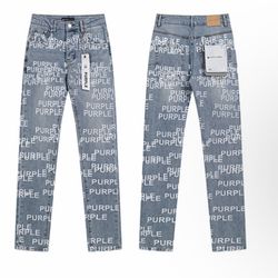 purple jeans