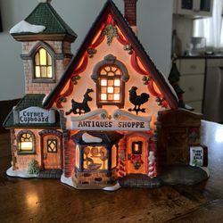 Christmas Village Antique Shoppe