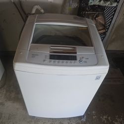 LG washing machine.