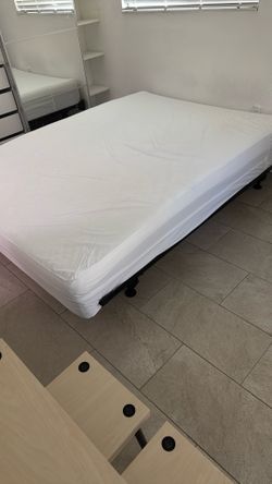 cama queen con soportes