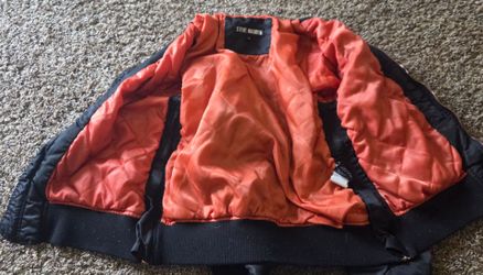 Steve Madden quilted MA-1 bomber