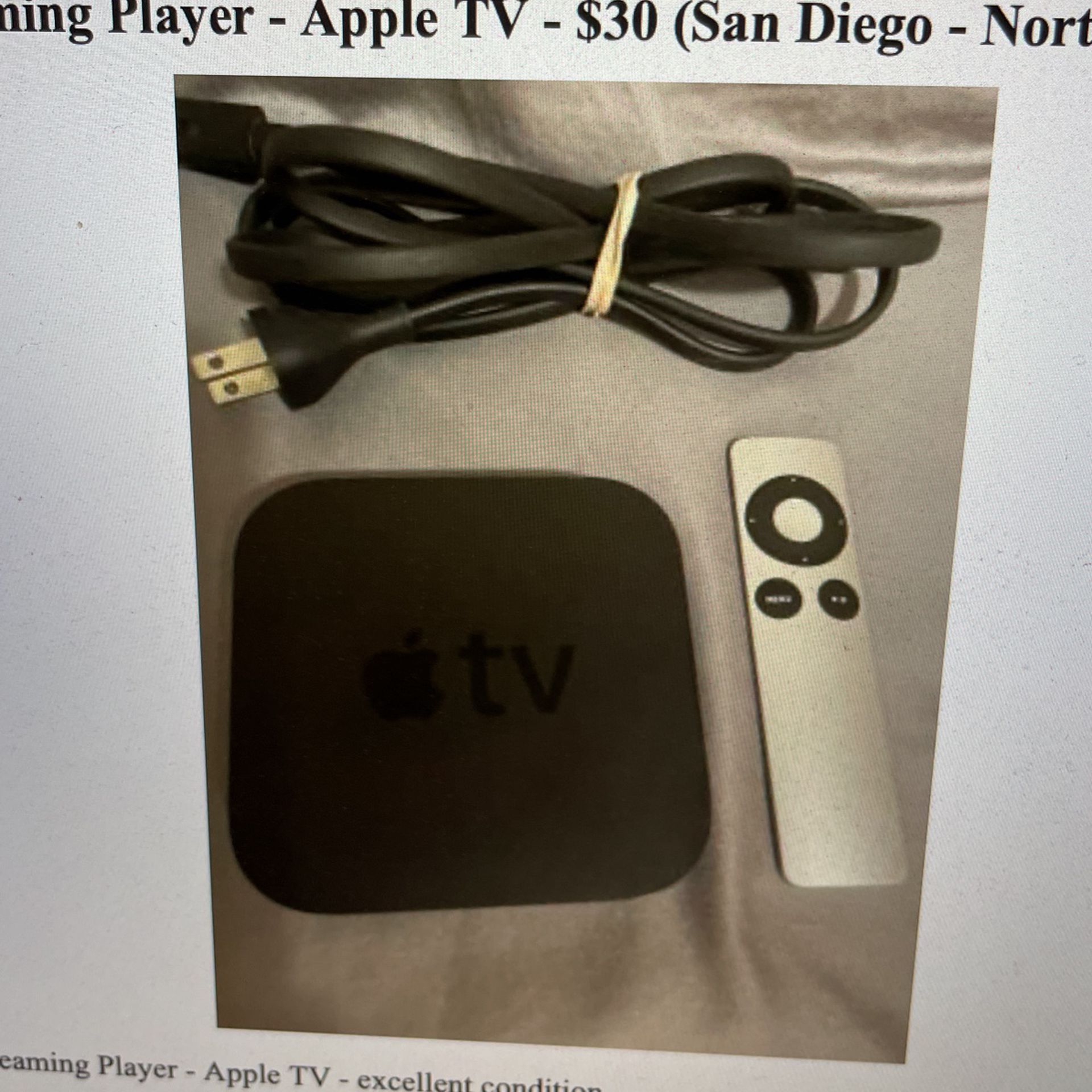 Streaming Player - Apple TV 
