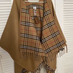 Burberry Poncho Shawl