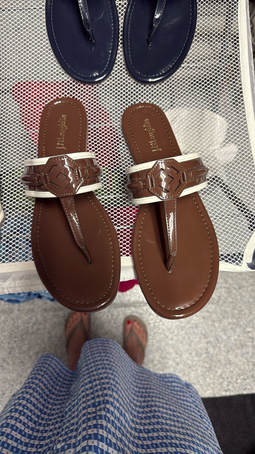 J McLaughlin sandals -4pairs