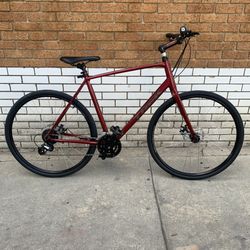 Trek FX1 Disc Bike Red Aluminum Hybrid Road Bike 