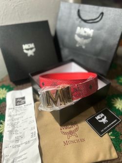 Designer Belt Red