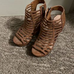 Wedges Heels Shoes 7 1/2