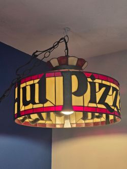 Pizza Hut Lamp Chandelier 18" Replica