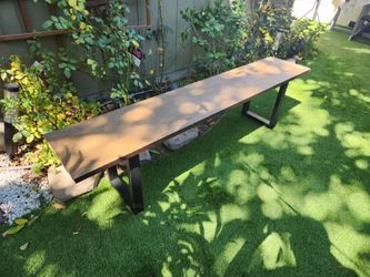 Handmade 68" Bench – Beautiful One-Piece Design