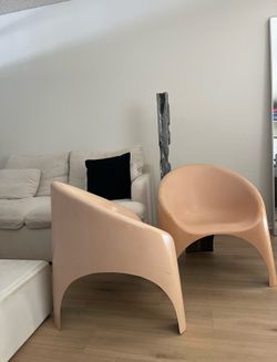 Le Barron Fibrella Space Age  Chairs MCM
