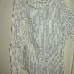 XL Mens Dress Shirt  ( Casual Sports Dress Clothes