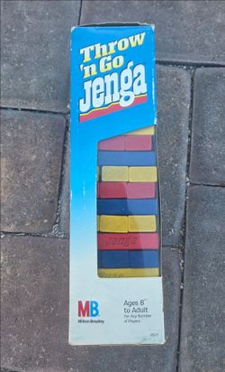 Throw 'n Go Jenga by Milton Bradley