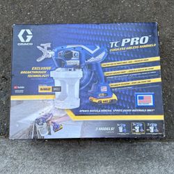 Graco TcPro Cordless Paint Sprayer Kit 