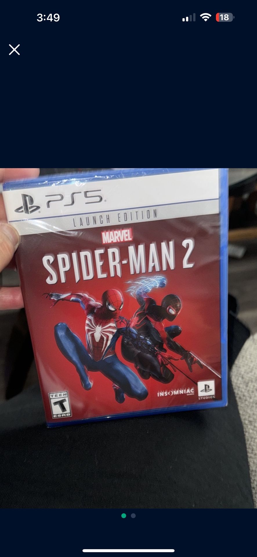 PS 5 Spider Man 2 