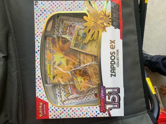 151 ZAPDOS EX BOX