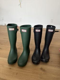 Kids Hunter Boots - size 5