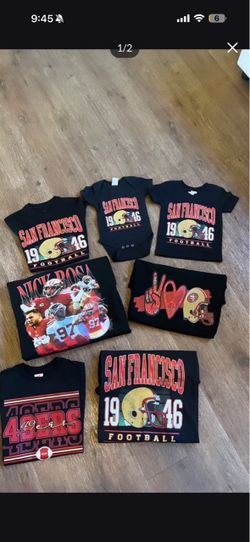 49ers nfl shirts available