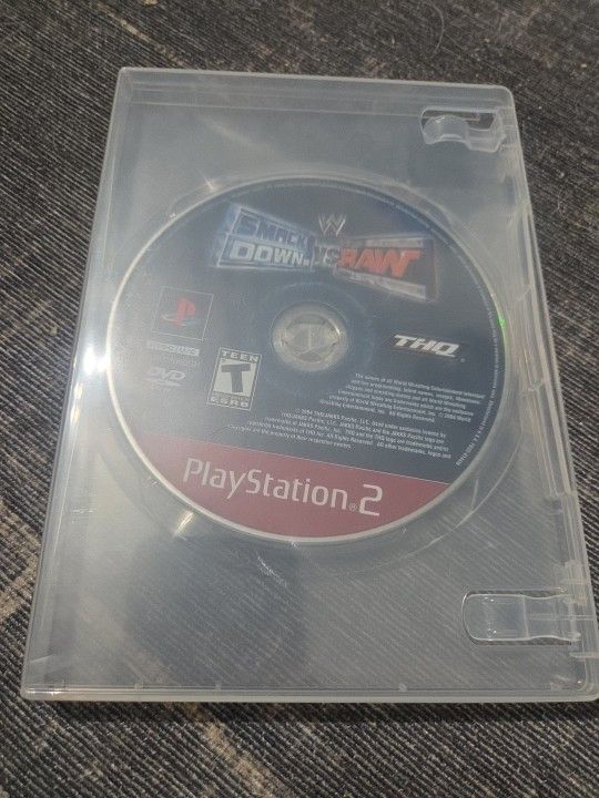 WWE Smack Down Vs Raw Ps2