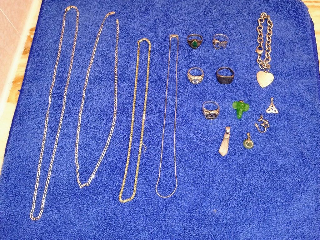 925 Sterling Silver Various Jewelry