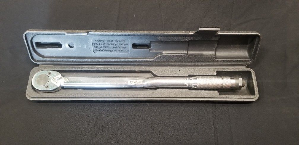 1/2" micrometer adjustable torque wrench