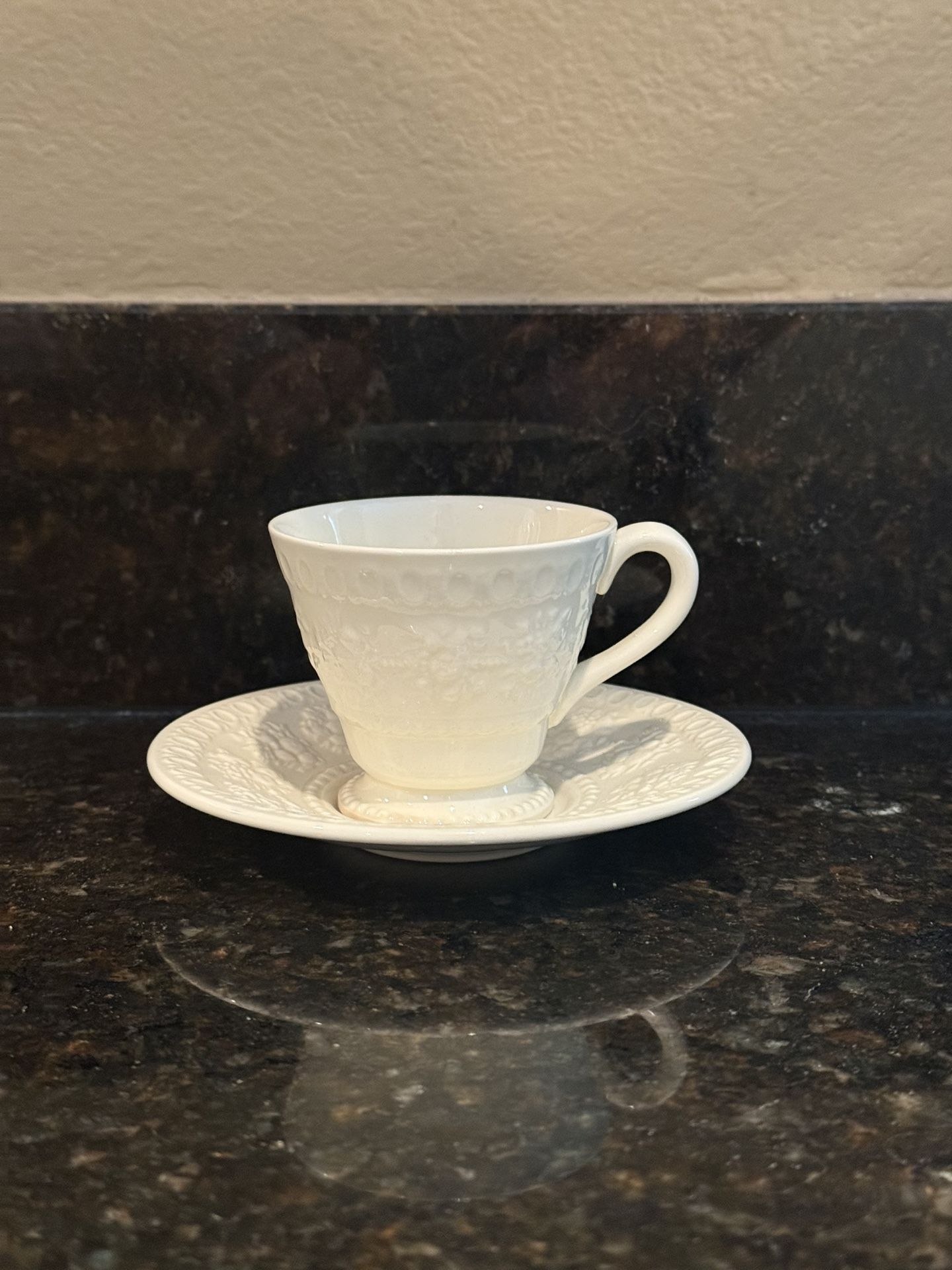 Vintage Wedgwood Wellesley Cup and Saucer