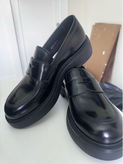 Prada Leather Men Shoes