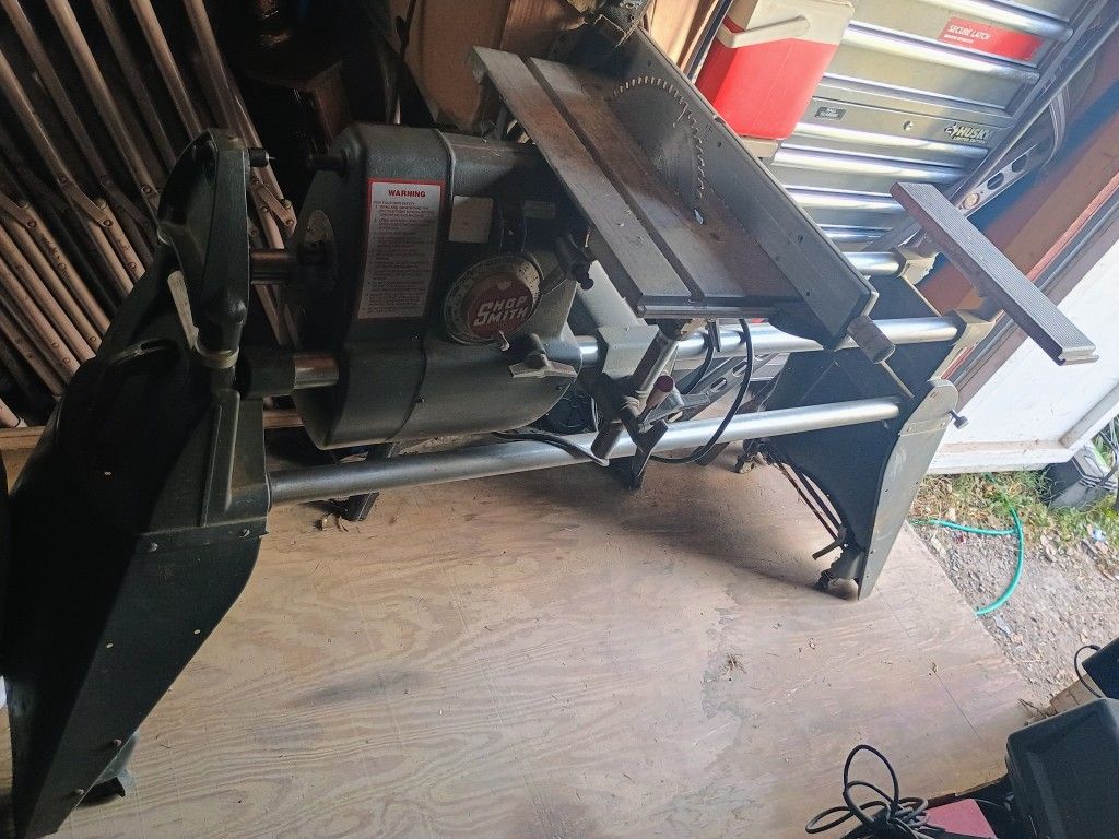 Complete Shop Smith Mark Five With All The Woodworking Tools And Books