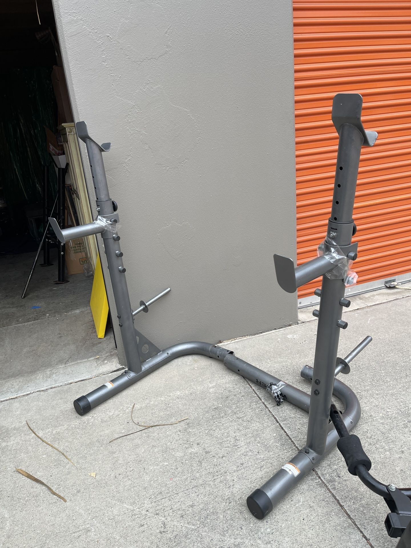 Weights Rack Squat Rack Adjustable Barbell Bench Press
