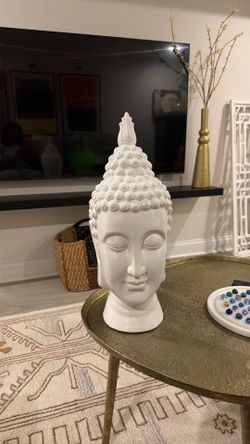Zen Buddha Head Statute