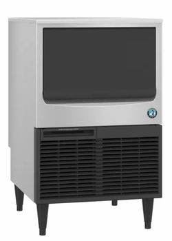 🧊 Scratch & Dent Hoshizaki KM-116BAJ 125 lb KM Series Crescent Cube Ice Machine w/ Bin - 53 lb🧊❄️