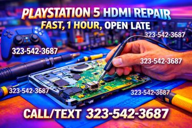 Playstation XBox HDMI FAST REPAIR - iPhone iPad Macbook Screen fix battery charger port