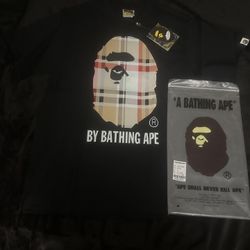 BURBERRY BAPE SHIRT