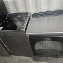 Whirlpool Washer And Dryer Set Electric Lavadora y Secadora Topload