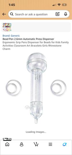 Bead Pen 2.6mm Automatic Press Dispenser