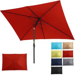 ☂️ NEW 6.5’ x 10’ Patio Umbrella – Outdoor Shade 🌞 $50 FIRM 📍 Pickup Location: S. Durango & 215 near IKEA  Upgrade your backyard, patio, or pool set