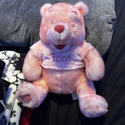 Pink Winnie The Pooh Plush 