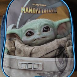 Disney the Mandalorian/Baby Yoda Loungfly Small Backpack