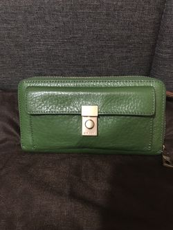 DKNY- leather wallet- LARGE