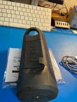 Scosche BoomBottle MS Waterproof Bluetooth Speaker MagSafe Mount Black
