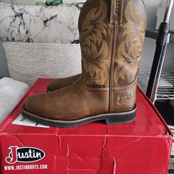 Justin Western Work Boots